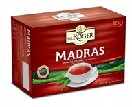 Herbata - Sir Roger Madras Herbata Czarna Ekspresowa 80tb - miniaturka - grafika 1