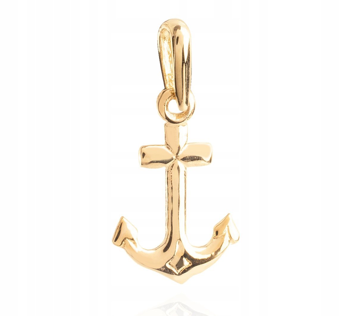 PIĘKNA ZŁOTA ZAWIESZKA KOTWICA ANCHOR 333 8KT