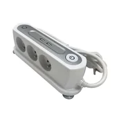 Przedłużacze i rozgałęźniki - HBF STOJĄCY 3X2P+Z+2X USB 1.5 m KF-FSBD-03KU - miniaturka - grafika 1