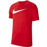 Koszulki męskie - Koszulka męska Nike Dri-FIT Park czerwona CW6936 657 - miniaturka - grafika 1