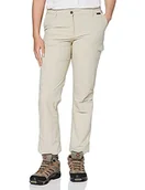Spodnie damskie - Jack Wolfskin Damskie spodnie Lakeside, dusty grey, 23 - miniaturka - grafika 1