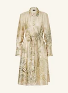 Sukienki - Liu Jo Sukienka Koszulowa Z Satyny gruen - miniaturka - grafika 1