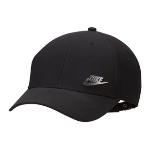 Czapka z daszkiem Nike Club FB5371 (kolor Czarny, rozmiar S/M) - Czapki damskie - miniaturka - grafika 1