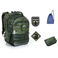 Plecaki szkolne i tornistry - Topgal Komplet szkolny COCO 23040 SET MEDIUM - miniaturka - grafika 1