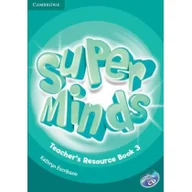 Książki do nauki języka angielskiego - Cambridge University Press Kathryn Escribano Super Minds 3. Teacher's Resource + CD - miniaturka - grafika 1