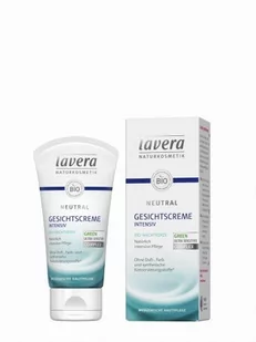 Lavera krem do twarzy, neutralny, ekologiczna świeca nocna, intensywna pielęgnacja, uspokajająca, podrażniona skóra atopowe zapalenie skóry, medyczna pielęgnacja skóry, organiczne substancje czynne p - Kremy do twarzy - miniaturka - grafika 1