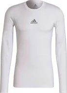 Koszulki męskie - Adidas adidas TechFit Compression dł. rękaw 334 : Rozmiar - XXL - miniaturka - grafika 1