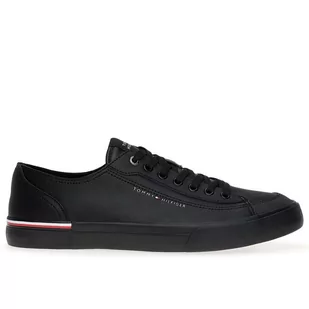 Buty Tommy Hilfiger Corporate Vulc Leather FM0FM04953-BDS - czarne - Trampki męskie - miniaturka - grafika 1