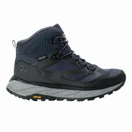 Buty trekkingowe damskie - Damskie buty trekkingowe Jack Wolfskin Terraventure Texapore Mid W Rozmiar butów (UE): 39 / Kolor: szary - miniaturka - grafika 1