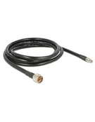 Złącza, przejściówki, adaptery - Delock Wtyczka Hf N > Wtyk Rp-Sma 2 M Cfd400 Low Loss - miniaturka - grafika 1