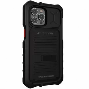 Element Case Etui pancerne Black Ops X4 do iPhone 13 Pro Max, czarne - Etui i futerały do telefonów - miniaturka - grafika 1