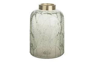 Wazon szklany zielony 14.5x21cm - Wazony i flakony - miniaturka - grafika 1