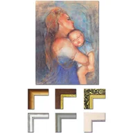 Ikony i obrazy sakralne - Obraz Matka Boża i Dzieciątko Jezus - miniaturka - grafika 1