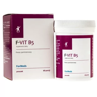 ForMEDS F-VIT B5 (kwas pantotenowy) 60 porcji 296 - Układ nerwowy - miniaturka - grafika 1