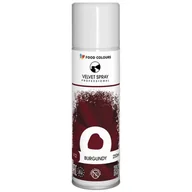 Dodatki do ciast w proszku - Food Colours Spray velvet zamsz bordowy burgund 250ml - miniaturka - grafika 1