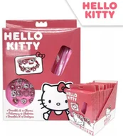 Prace ręczne dla dzieci - Kids Euroswan, Hello Kitty, zestaw bransoletek z zawieszkami, 23 elementy - miniaturka - grafika 1