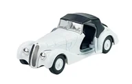 Samochody i pojazdy dla dzieci - WELLY OLD TIMER BMW 328 BIAŁY Z DACHEM 1:34 - miniaturka - grafika 1