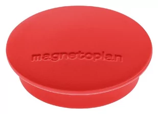 MAGNETOPLAN Magnesy Discofix Junior 1.3kg 10szt czerwony MAGN1662106 - Magnesy - miniaturka - grafika 1