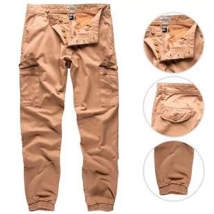 Spodnie bushcraft męskie Surplus Jogger Bad Boys Beżowe - Odzież trekkingowa męska - miniaturka - grafika 1