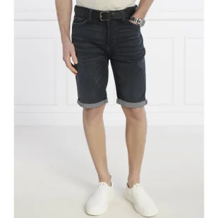 HUGO Jeansowe szorty HUGO 634/S | Tapered fit - Spodenki męskie - miniaturka - grafika 1