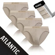 Majtki męskie - SLIPY MĘSKIE bawełniane majtki sportowy krój dopasowane Atlantic *XL - miniaturka - grafika 1