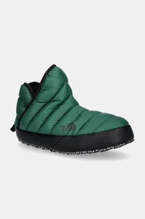 The North Face kapcie Thermoball Traction Bootie kolor zielony NF0A331HS9W1 - Kapcie damskie - miniaturka - grafika 1