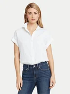 Koszule damskie - Lauren Ralph Lauren Koszula 200699152001 Biały Regular Fit - miniaturka - grafika 1