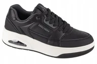 Buty sportowe męskie - Buty Skechers Uno Court Low-Post 183140-BLK 46 - miniaturka - grafika 1