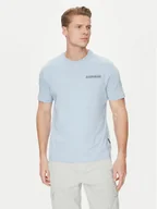 Koszulki męskie - Napapijri T-Shirt S-Sovana NP0A4IE4 Błękitny Regular Fit - miniaturka - grafika 1