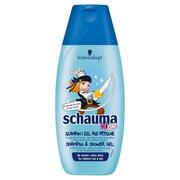 Kosmetyki kąpielowe dla dzieci - Schauma Kids Szampon i żel pod prysznic dla chłopców 250ml - miniaturka - grafika 1