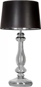 Lampy stojące - 4concepts Lampa stołowa VERSAILLES TRANSPARENT BLACK L204361261 - miniaturka - grafika 1