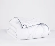 Kołdry - My Alpaca Kołdra z włókna Alpaki LETNIA biała lamówka - miniaturka - grafika 1