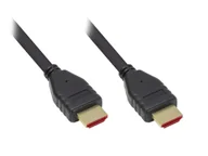 Kable - Alcasa 4521-010 kabel HDMI 1 m HDMI Typu A (Standard) Czarny - miniaturka - grafika 1