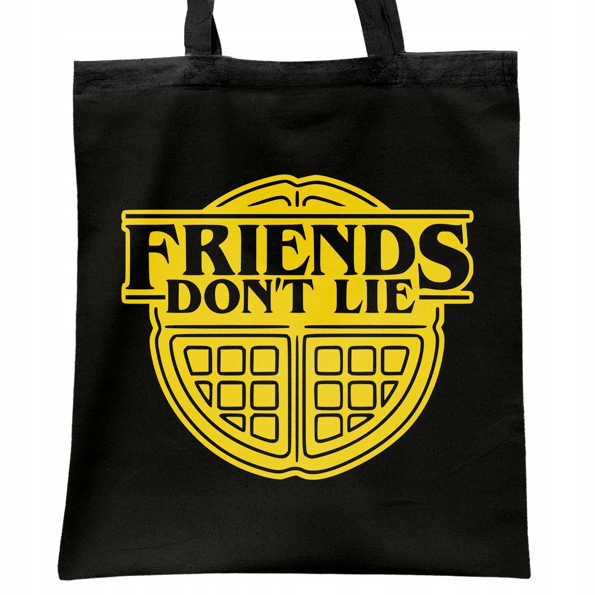 Torba bawełniana czarna Stranger Things Eleven Hawkins Dla Fanów Serialu