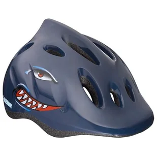 Lazer Max+ Shark Granatowy Dla dzieci - Kaski rowerowe - miniaturka - grafika 1