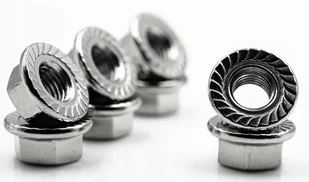 M8 NAKRĘTKA KOŁNIERZOWA KWASOODPORNA inox nierdzewna A4 6923 (10) - Śruby i nakrętki M8 NAKRĘTKA KOŁNIERZOWA KWASOODPORNA inox nierdzewna A4 6923 (10) - Śruby i nakrętki - miniaturka - grafika 1