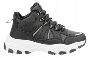 Buty damskie Big Star OO274A160 trapery ocieplane czarne 39 - Buty trekkingowe damskie - miniaturka - grafika 1