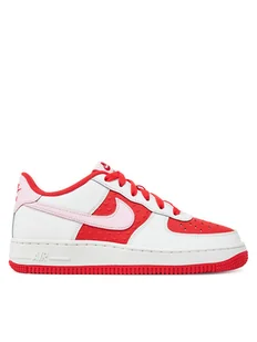 Nike Sneakersy Air Force 1 Bg HV5165 121 Czerwony - Buty dla dziewczynek - miniaturka - grafika 1
