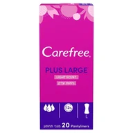 Wkładki higieniczne - CAREFREE Plus Large Wkładki Higieniczne Light Scent 20szt. - miniaturka - grafika 1