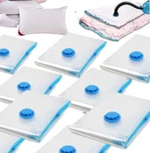 Pokrowce na ubrania - WORKI PRÓŻNIOWE NA POŚCIEL 8 SZTUK DO PRZECHOWYWANIA - miniaturka - grafika 1