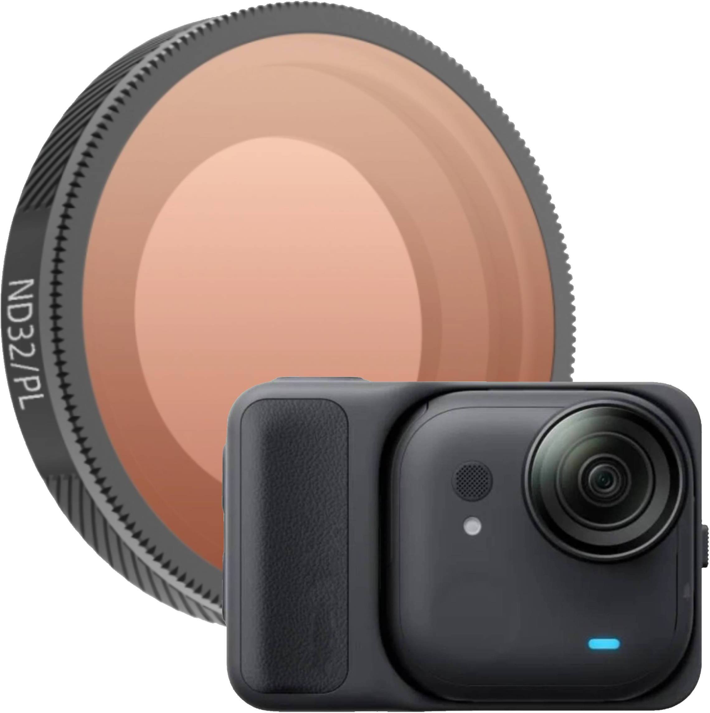 Filtr SunnyLife FILTR ND32/PL SZARY POLARYZACYJNY OCHRONNY DO KAMERY SPORTOWEJ INSTA360 GO ULTRA