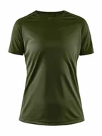 Koszulki i topy damskie - Craft CORE Unify Training Tee | Damska koszulka sportowa L | Rift | odzież sportowa dla kobiet z poliestru pochodzącego z recyklingu | zakrzywione szwy boczne | Quick Dry T-shirt damski | koszulka - miniaturka - grafika 1
