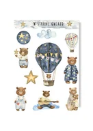 Scrapbooking - Naklejki z misiem dla dziecka do albumu metryczki - miniaturka - grafika 1