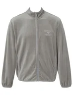 Bluzy męskie - Emporio Armani Męska bluza żakardowa Bold Logo Chenille, kamyk, S - miniaturka - grafika 1