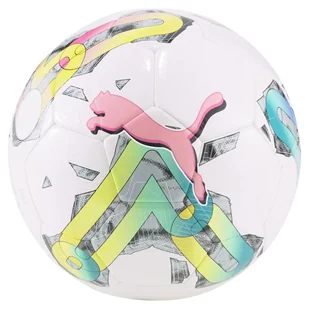 Piłka nożna Puma Orbita 6 MS biało-zielono-różowa 83787 01-5 - Piłka nożna - miniaturka - grafika 1