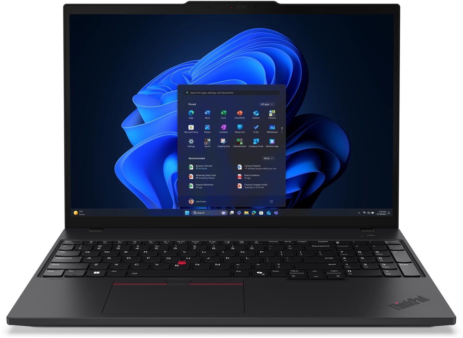 Lenovo ThinkPad T16 G4 Ultra 7 255U / 32 GB / 1 TB / W11 Pro 21QE00A3PB