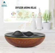 Zapachy do domu - AROMA RELAX muzyczny dyfuzor ultradźwiękowy do aromaterapii - piękno i połączenie bluetooth z twoim smatfonem - miniaturka - grafika 1