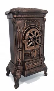 Agedin Piec żeliwny koza 9kW na drewno (kolor: złoty) 57680086 - Piece wolnostojące Agedin Piec żeliwny koza 9kW na drewno (kolor: złoty) 57680086 - Piece wolnostojące - miniaturka - grafika 1