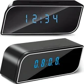 Minikamery i aparaty szpiegowskie - Zegar Z Mini Kamera Szpiegowska WiFi Ukryta Budzik - miniaturka - grafika 1