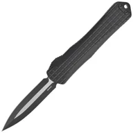 Noże - Nóż automatyczny OTF Heretic Manticore X D/E Black Frag Aluminium, Black/Satin MagnaCut by Tony Marfione Jr. - miniaturka - grafika 1